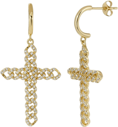 Utopia Cross Earrings