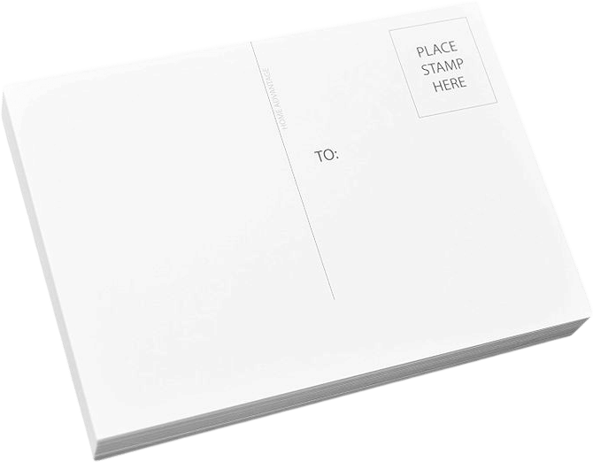 Blank Post Cards