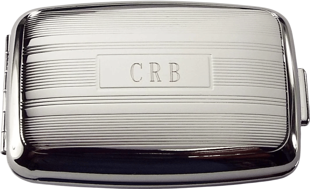 Hand Engraved Pill Box