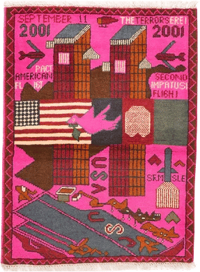 9/11 Afghan War Rug