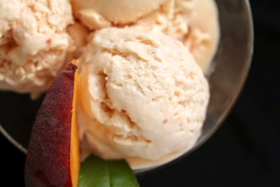 Peach Ice Cream Recipe