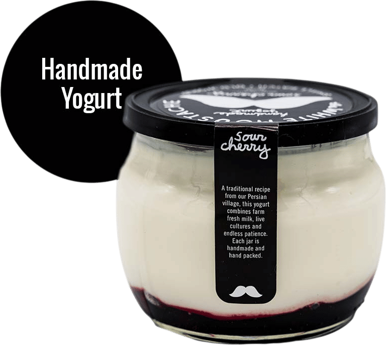 White Moustache yogurt
