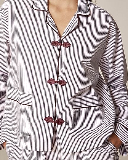 Cotton Poplin Pajama Short Set