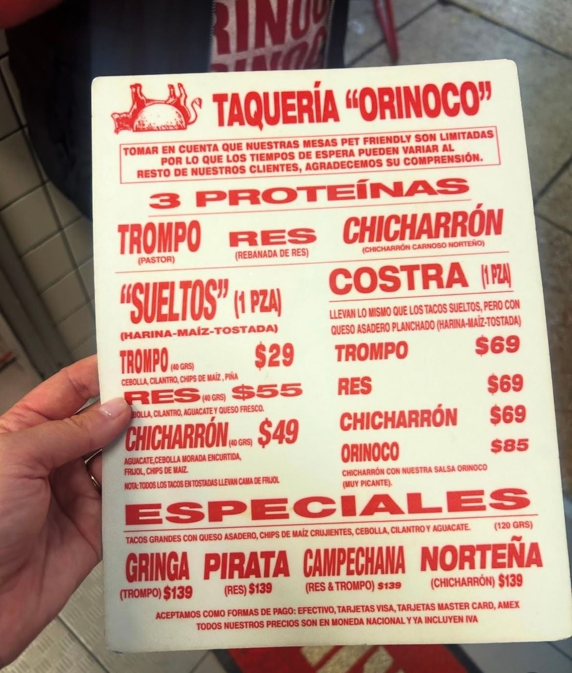 Taqueria Orinoco