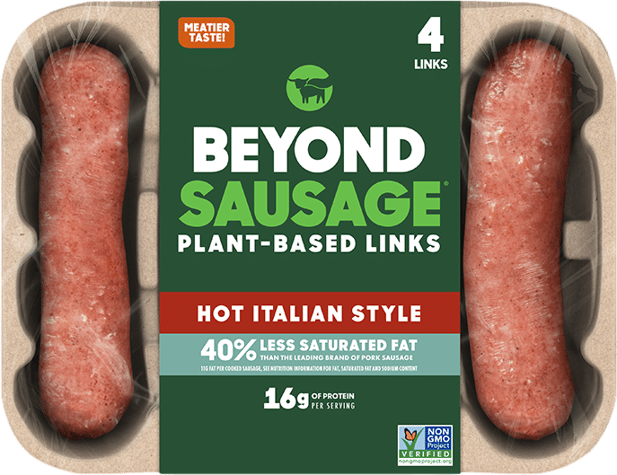 Beyond Hot Italian Sausage | Vegan Brats