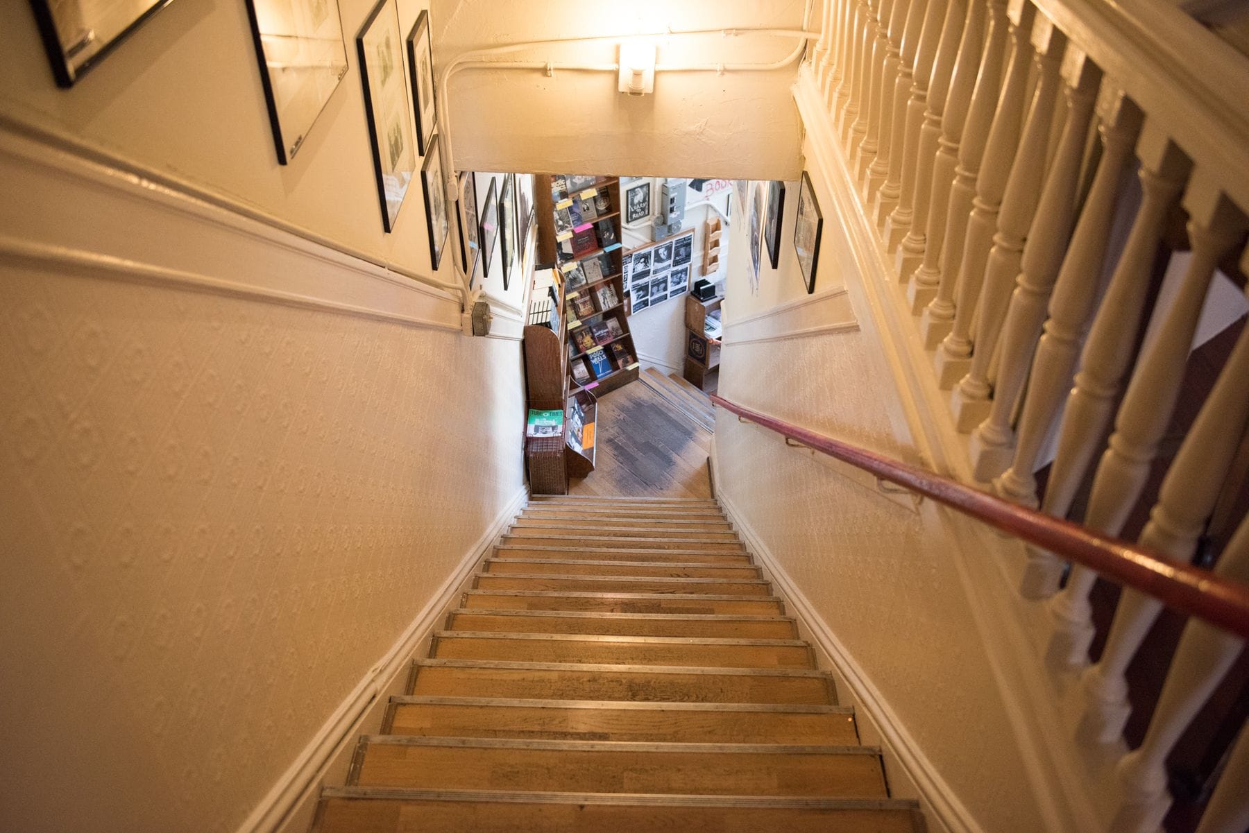 Poetry Room at City Lights Bookstore