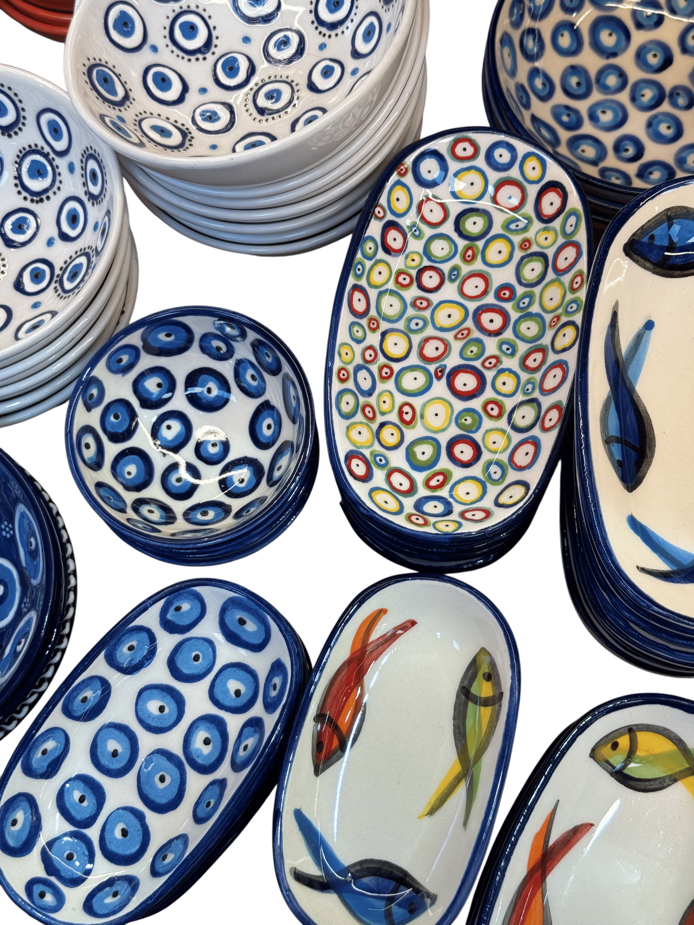 Hand Painted Ceramic Dishes