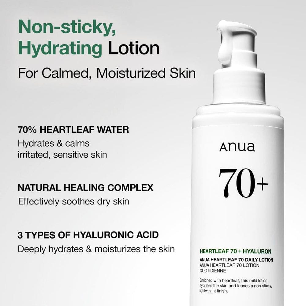 anua heartleaf face lotion