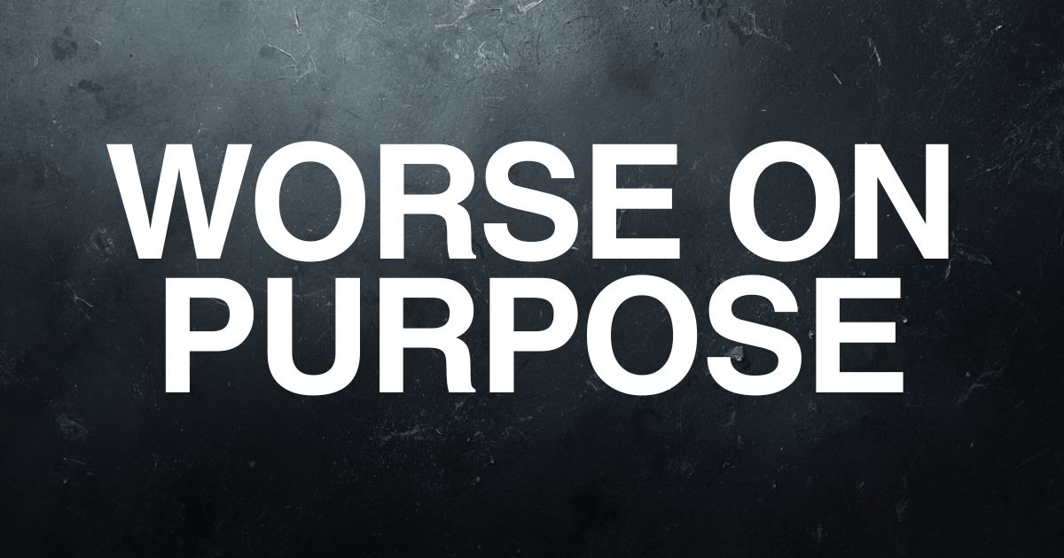 Worseonpurpose.com