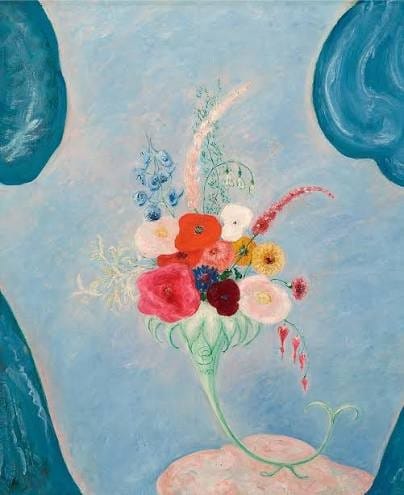 the floral still life paintings of Florine Stettheimer