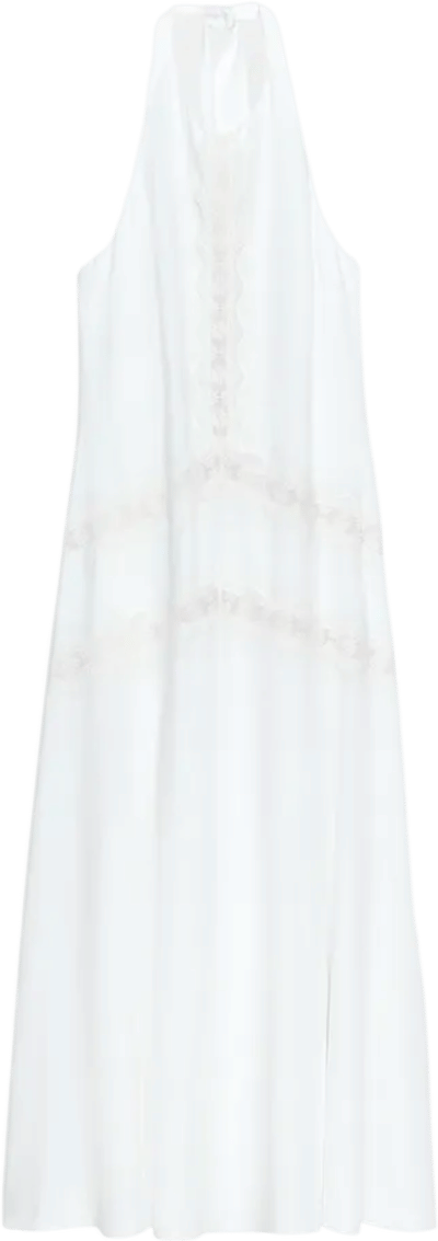 Robe Mi-Longue en Lin