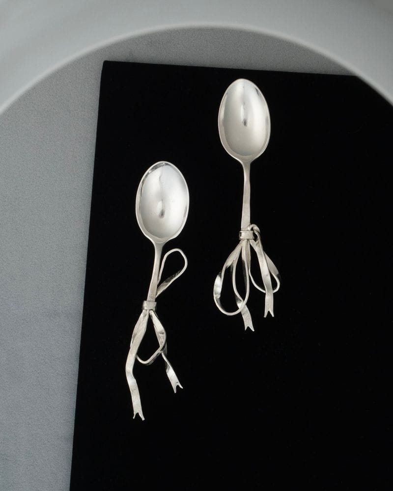 Old Jewelry ribbon spoons