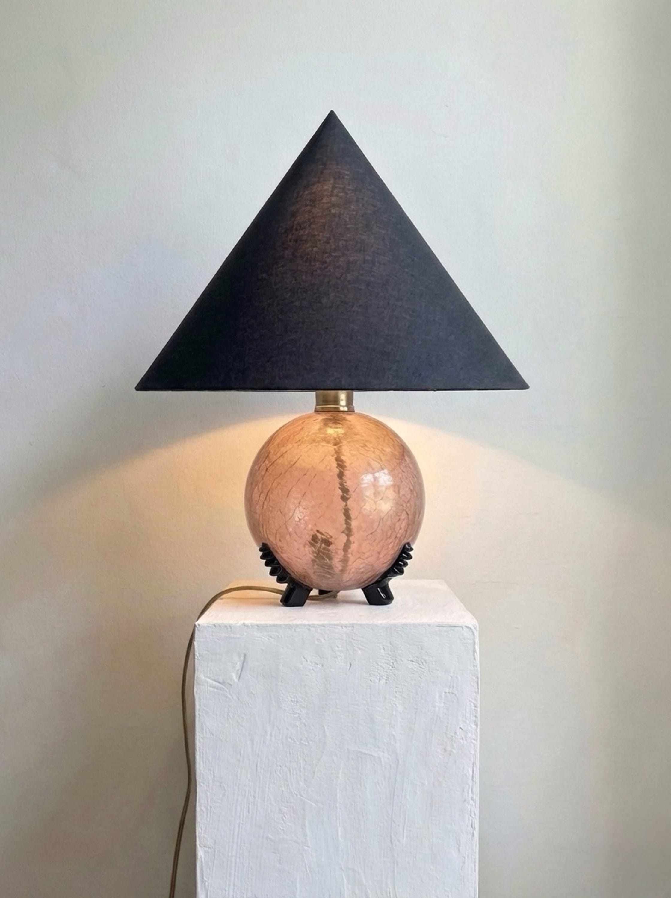 1920s/1930s Murano Glass Art Deco Lamp