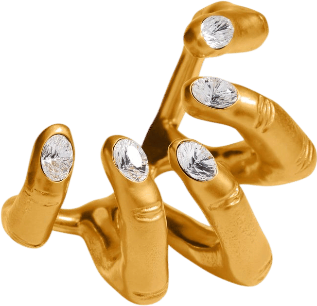 HAND-IN-HAND RING