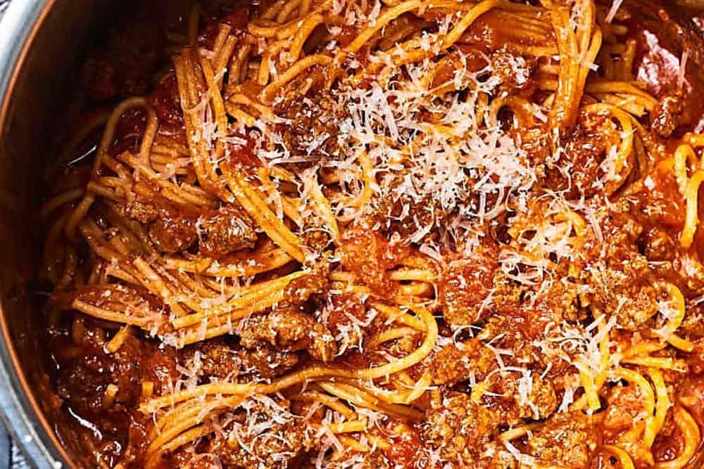 Instant Pot Spaghetti Recipe