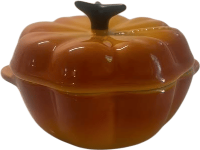 Le Creuset Ceramic Pumpkin 10oz Oven Baking Dish