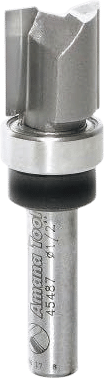 Amana Tool 45487 Carbide Tipped Flush Trim Plunge Template Bit