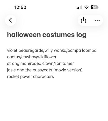 thinking about your halloween costume in the summer