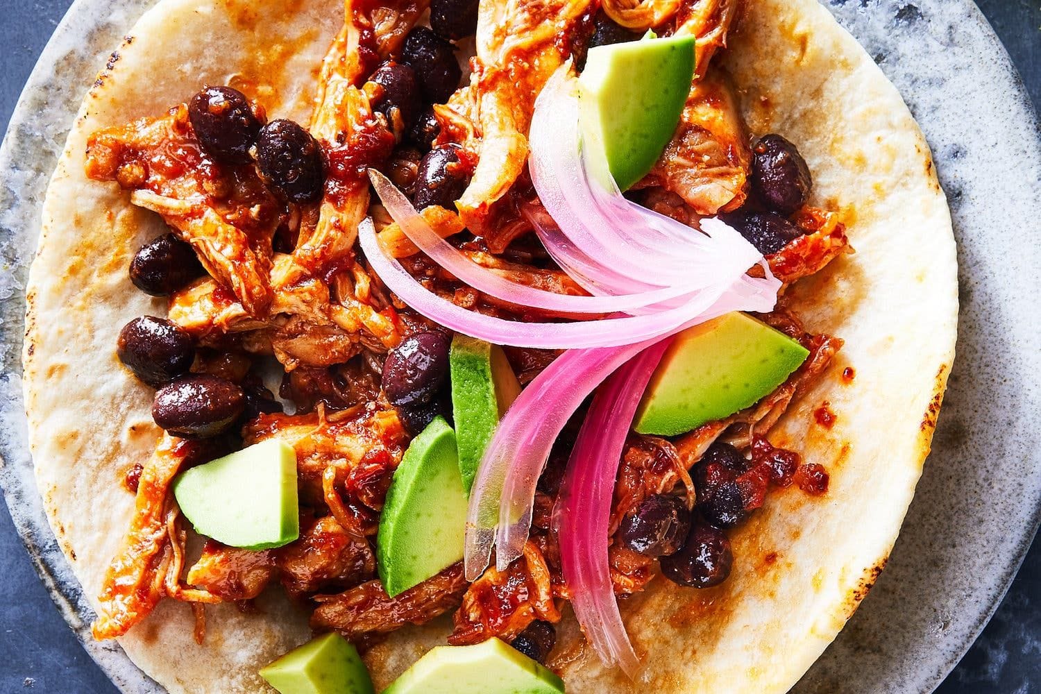 Slow Cooker Chipotle-Honey Chicken Tacos Recipe
