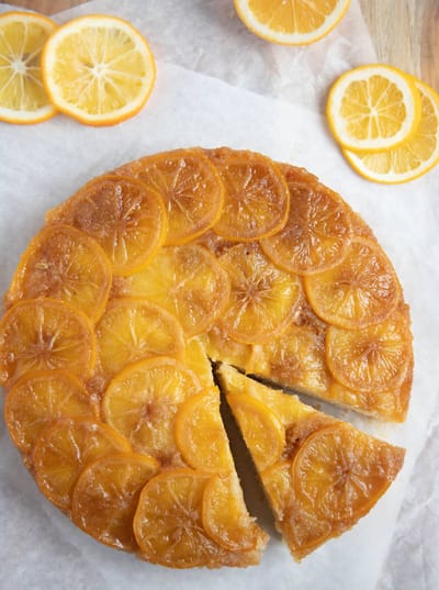 Lemon Upside Down Cake Recipe