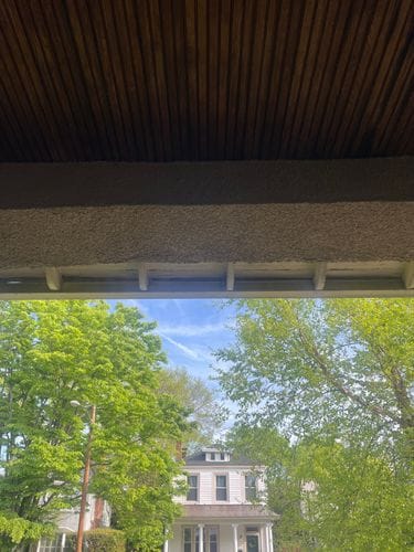 Sitting outside