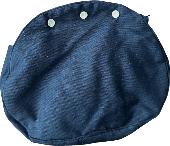 Vintage Bermuda Bag with Wooden Handles