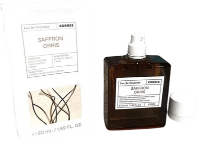 KORRES Eau De Toilette EDT Fragrance Women Saffron Orris 50ml