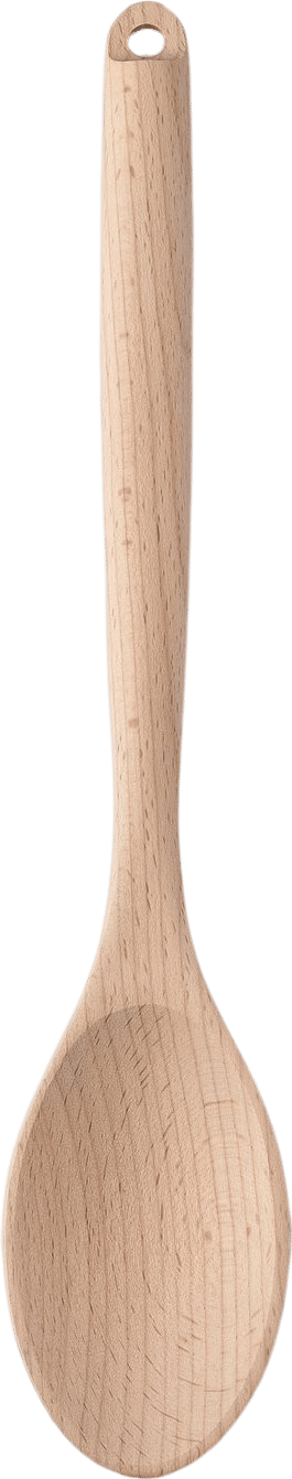 RÖRT Spoon, round/beech