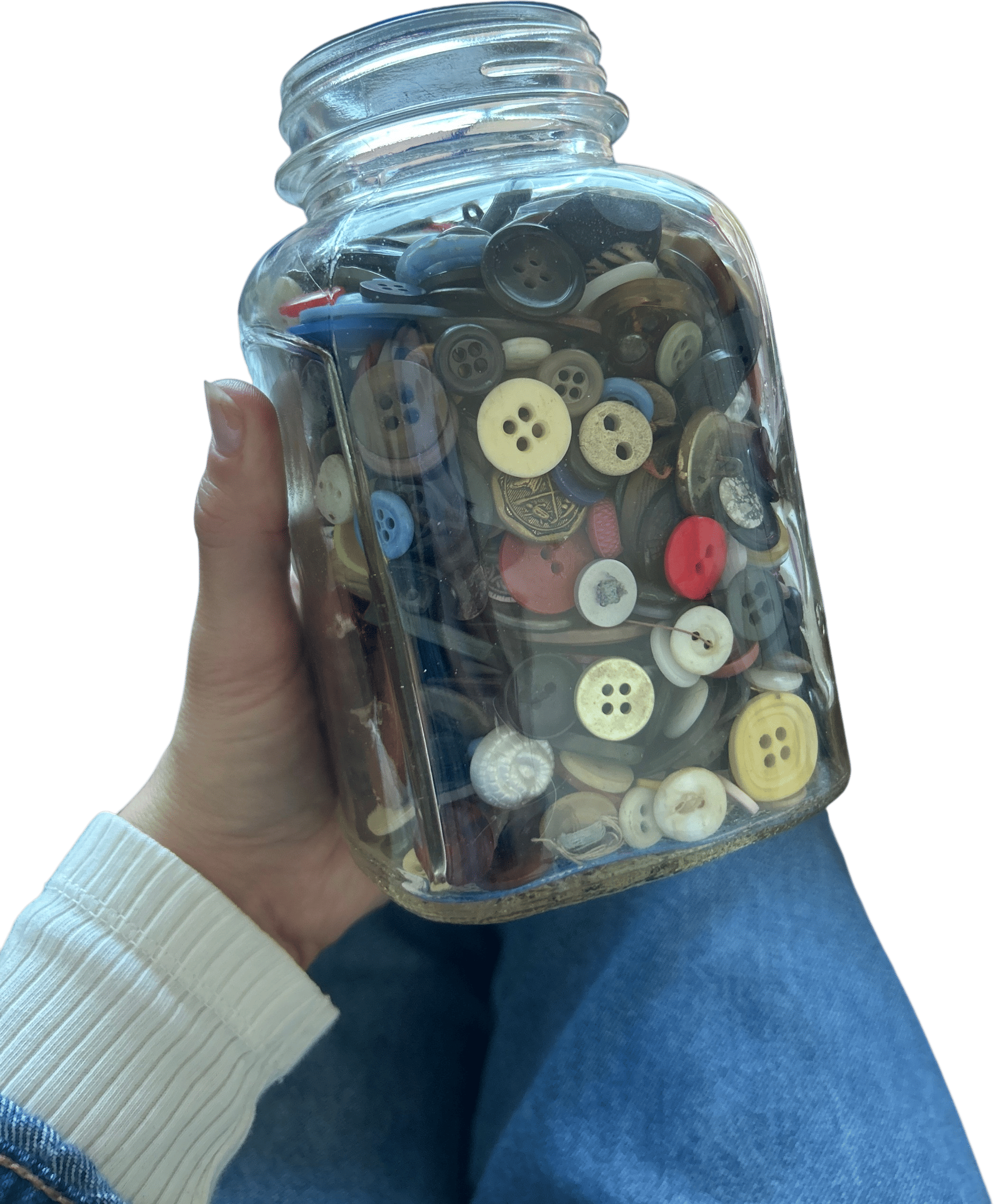 Buy a big jar of buttons