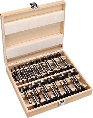 Grizzly H7694 Master Forstner Bit Set, 31-Piece