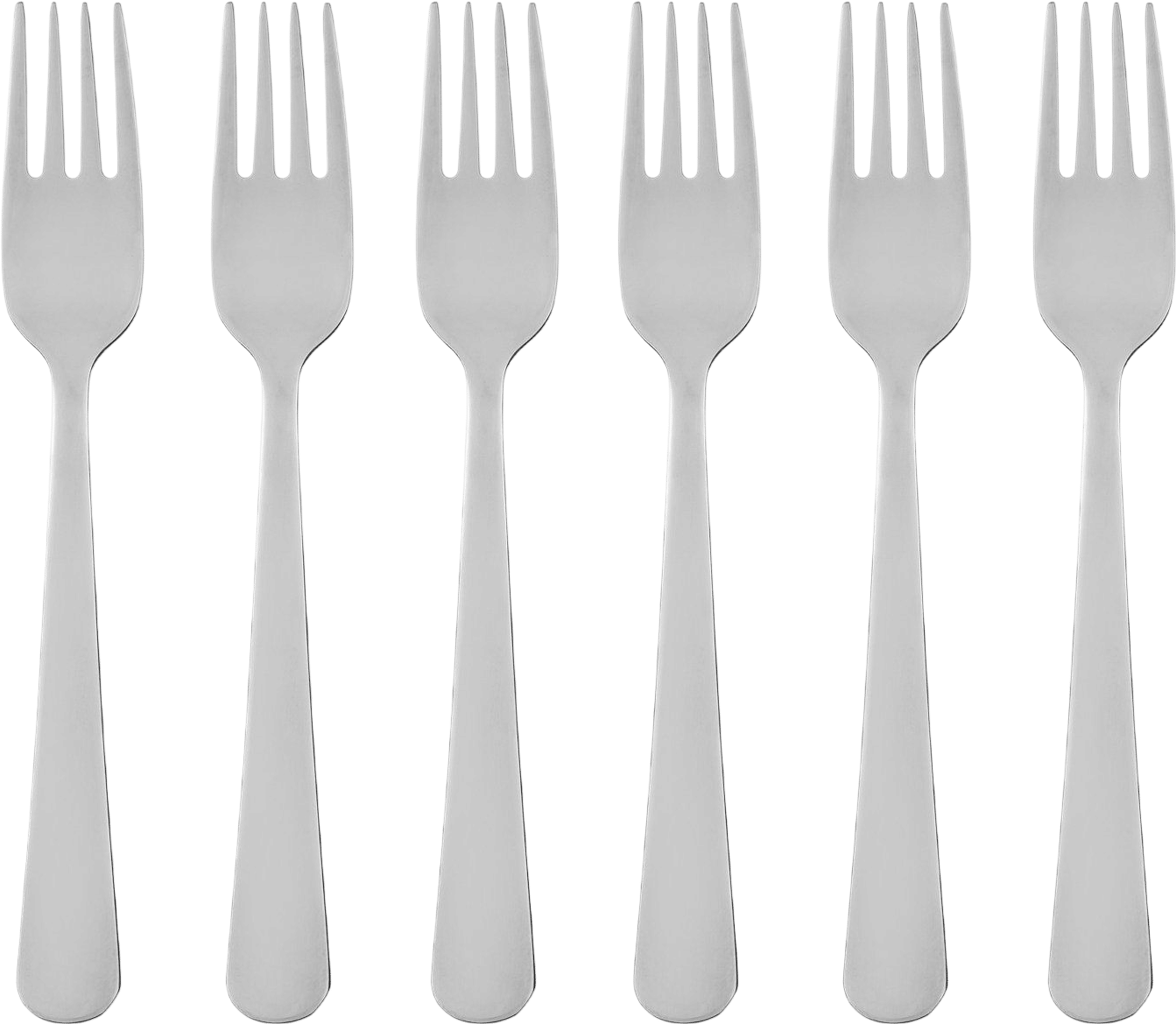 IKEA DRAGON salad/dessert fork, stainless steel, 6"
