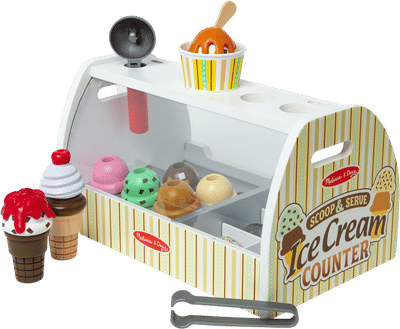 Scoop & Serve Ice Cream Counter