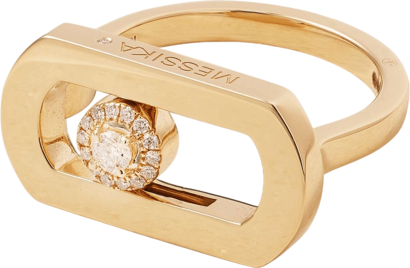 Messika So Move 18-karat gold diamond ring