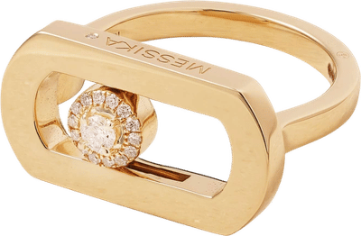 So Move 18-Karat Gold Diamond Ring