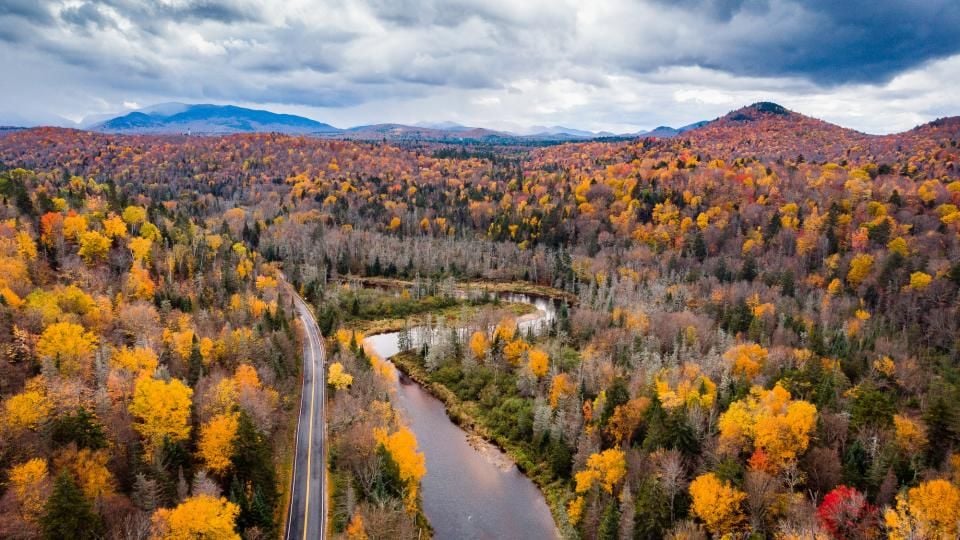 Seeing fall foliage at its peak
