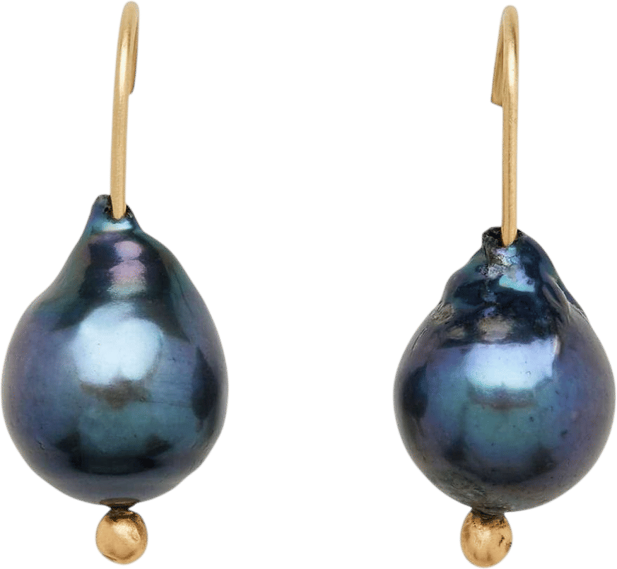 Julie Cohn Design Mila Midnight Pearl Earring