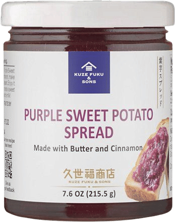 Purple sweet potato spread