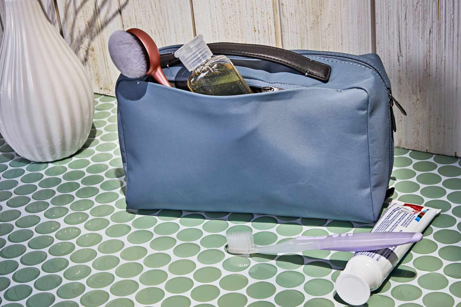 Prep a toiletry kit + don't be afraid to pee - a lot.