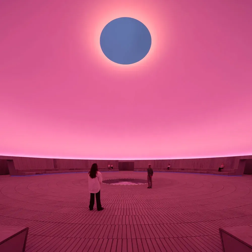 As Seen Below - The Dome, a Skyspace by James Turrell