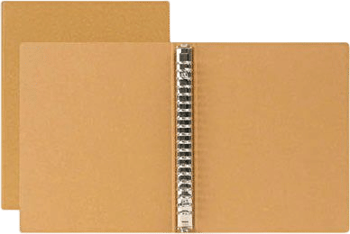 MUJI Kraft Paper Binder B5