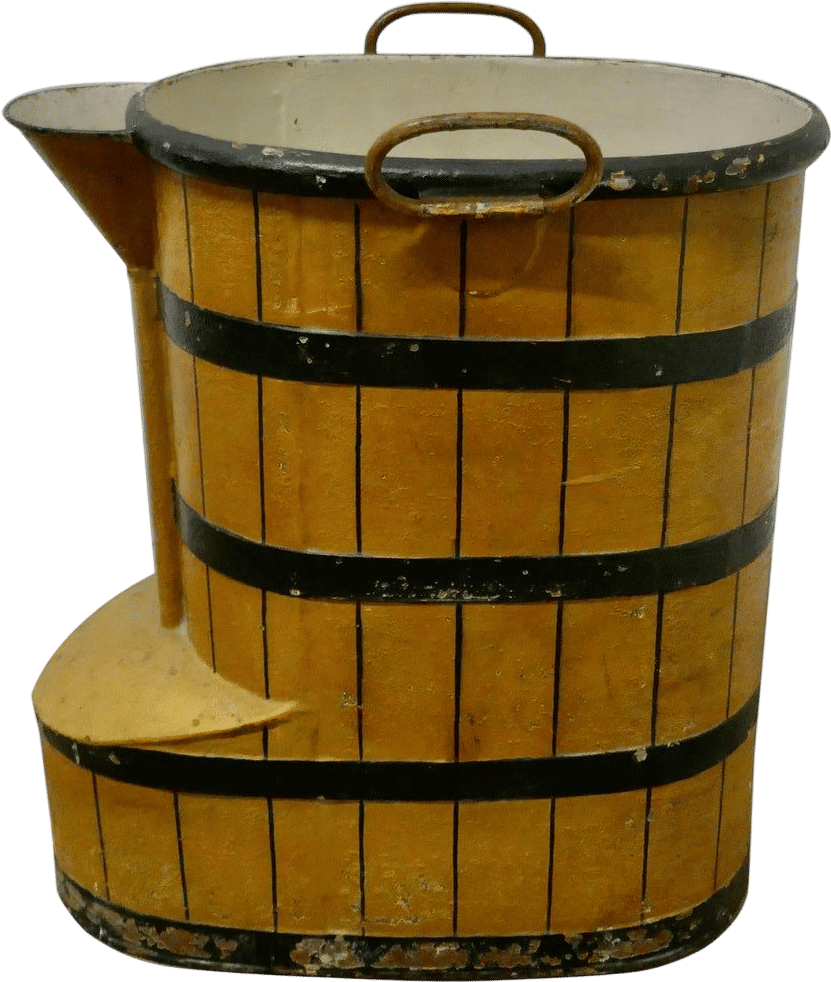 Early Victorian Toleware Footbath 