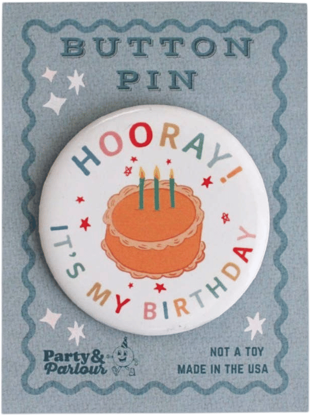Informing people in person that it’s your birthday