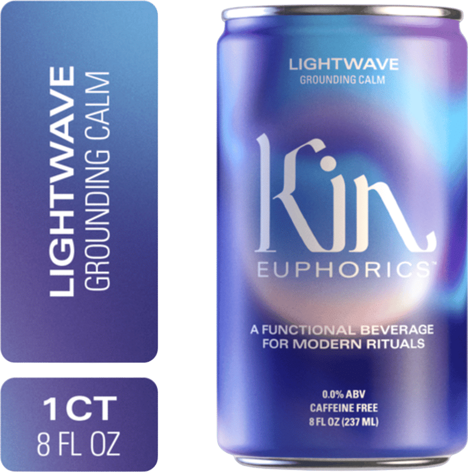 Kin Lightwave, Grounding Calm Beverage (8 fl oz)