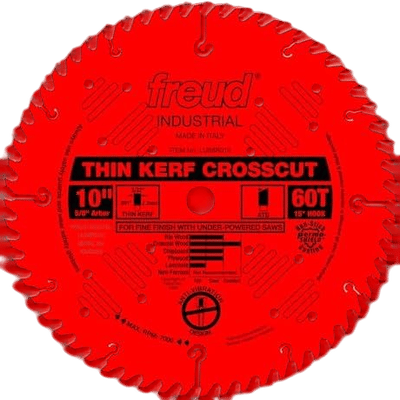LU88R010 10" Thin Kerf Crosscut Saw Blade