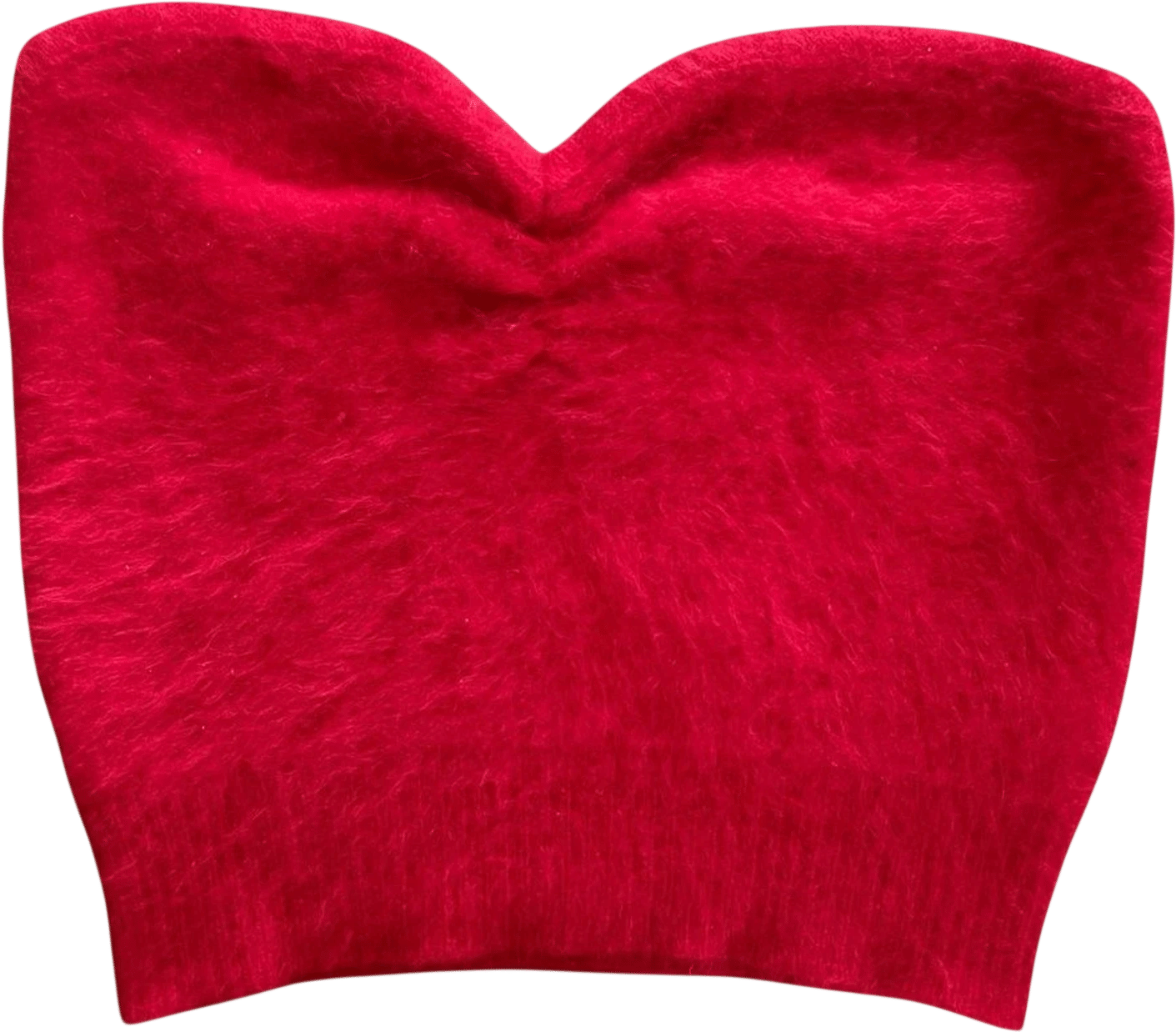 Vintage Angora Tube Top