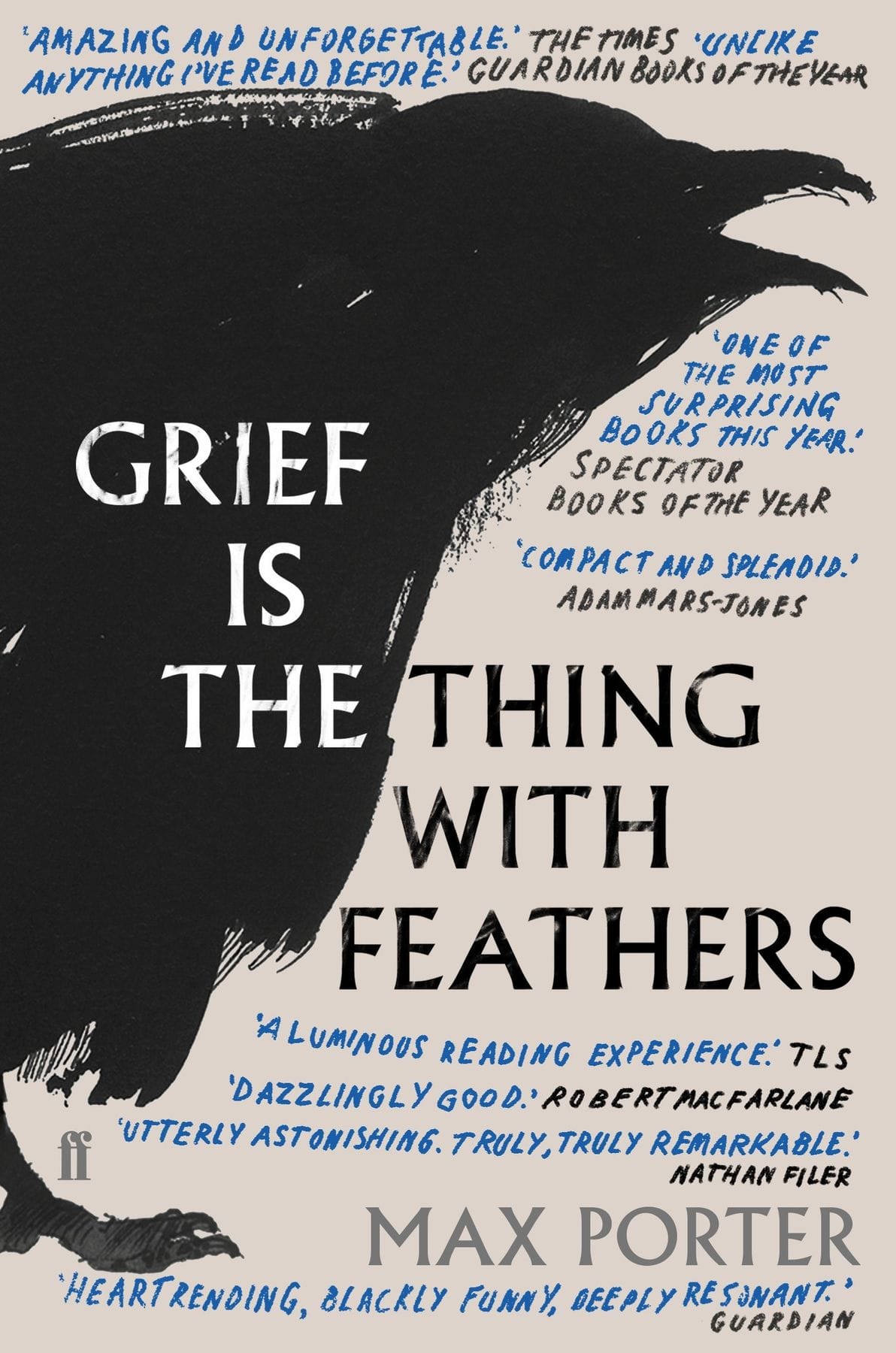 grief is the thing with feathers