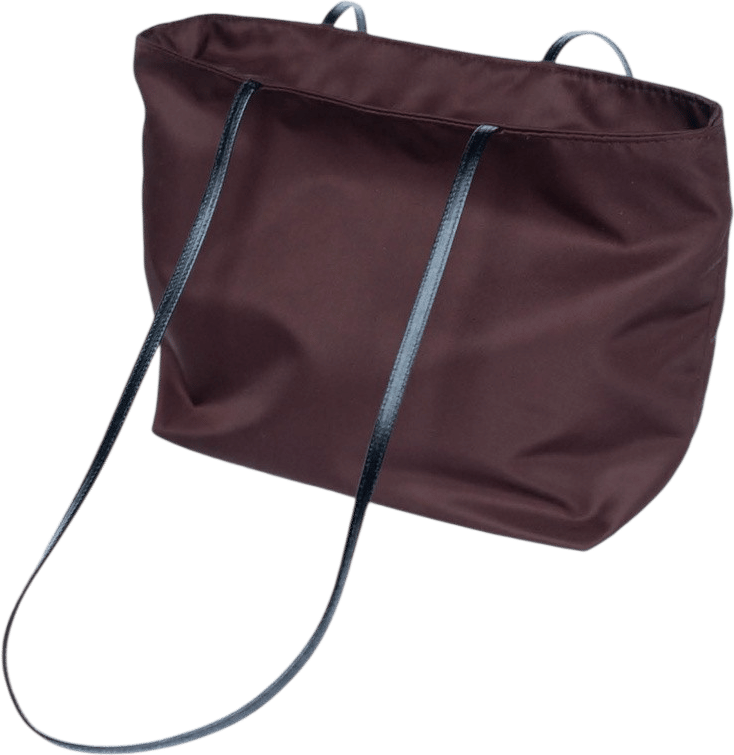 Spaghetti Tote Bag, Brown