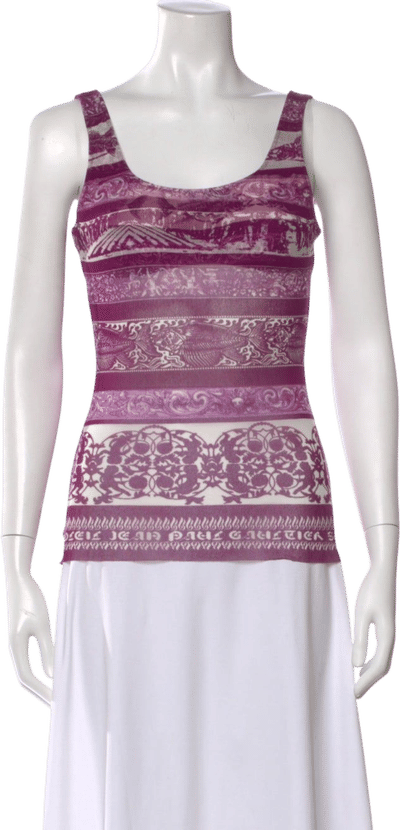 Soleil Vintage Patterned Top