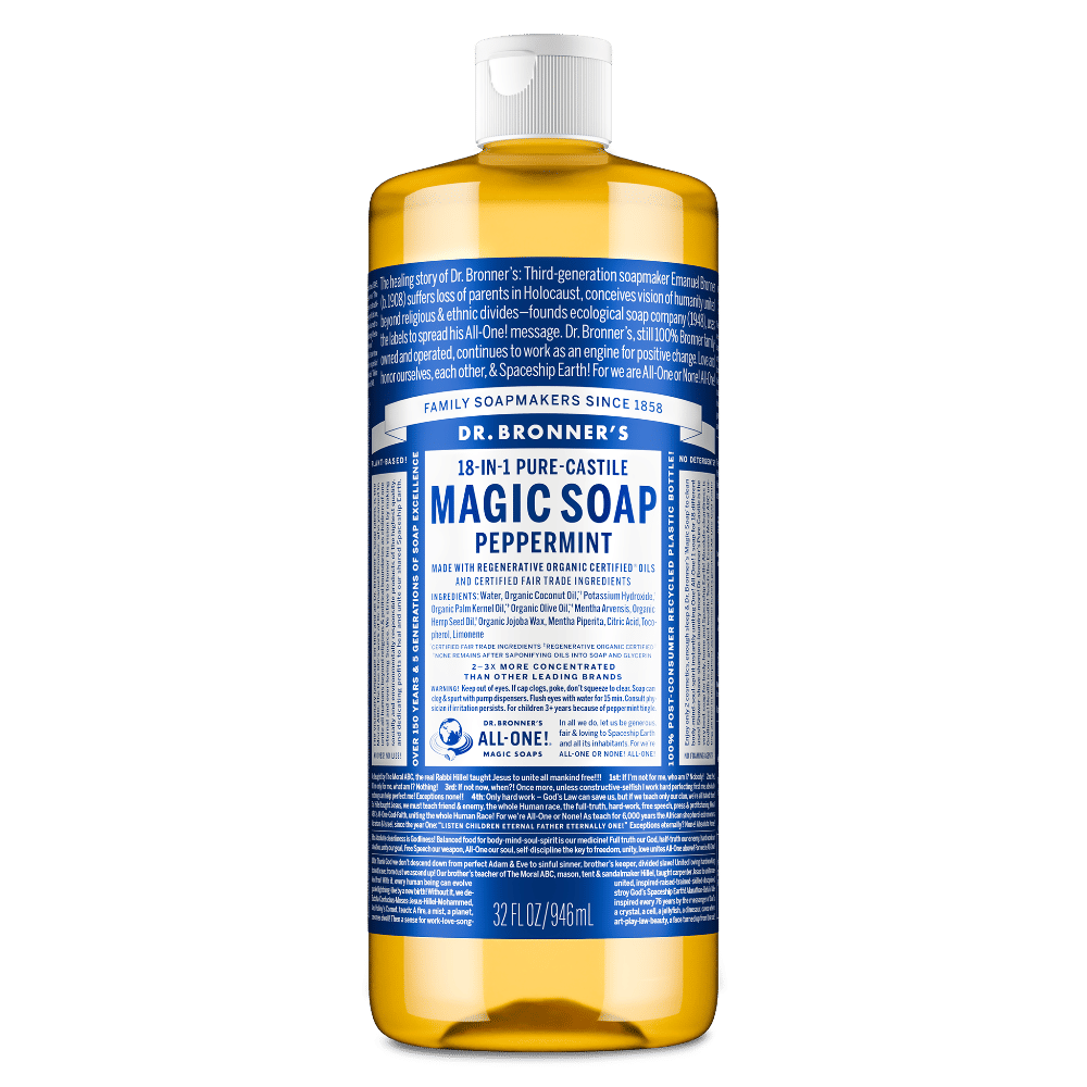 Dr. Bronner's Peppermint Pure-Castile Soap