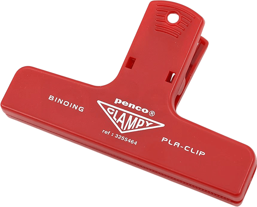 Penco Plastic Clampy Clip - Red